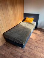 Boxspring 90x200 inclusief matras, Ophalen, Zo goed als nieuw, Eenpersoons, 90 cm