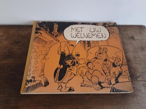 Bommel Met uw welnemen 1973 grote uitgave Marten Toonder, Boeken, Stripboeken, Gelezen, Eén stripboek, Ophalen of Verzenden