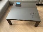 Salontafel met Swarovski stenen, Ophalen, Gebruikt, Vierkant, Hoogglans bruin