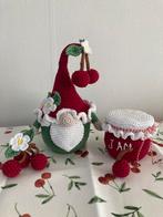 Met de hand gehaakte set kersjes gnome en accessoires, Ophalen of Verzenden, Nieuw, Haken