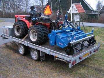 Grondfrees met verkruimelrol voor minitractor tuintractor  beschikbaar voor biedingen