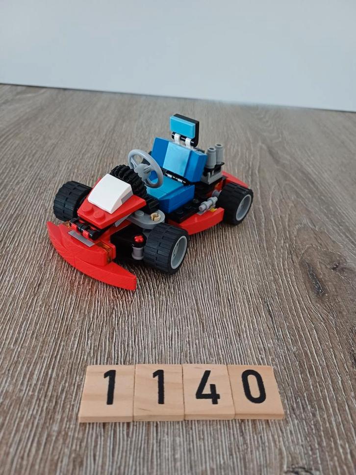Lego City Rode Go-Kart 31030, Kinderen en Baby's, Speelgoed | Duplo en Lego, Gebruikt, Ophalen of Verzenden