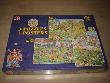 Puzzel Jan van Haasteren FOOTBALL 500/750/1000 st. NIEUW ! beschikbaar voor biedingen
