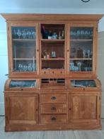 Teak houten buffetkast met gebruikerssporen, Huis en Inrichting, Kasten | Buffetkasten, Ophalen of Verzenden, Gebruikt, 25 tot 50 cm