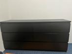 IKEA MALM ladekast - Zwartbruin - 6 lades, Ophalen, Overige materialen, 5 laden of meer, 150 tot 200 cm