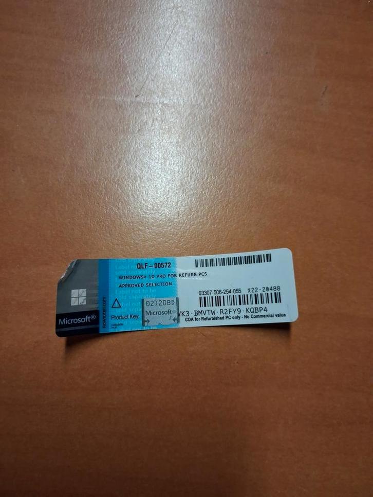 Windows 10 Pro licentie, Computers en Software, Besturingssoftware, Nieuw, Windows, Ophalen of Verzenden