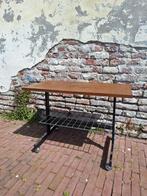 Trolley bijzettafel vintage  lectuur tafel jaren 70/80, 25 tot 50 cm, Rechthoekig, Zo goed als nieuw, Ophalen