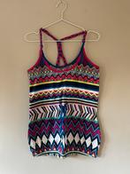 Gekleurde top aztec print maat S, Kleding | Dames, Ophalen of Verzenden, Zo goed als nieuw, Korte mouw, Roze