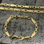 14k gouden ketting met armband monte carlo schakel Versace