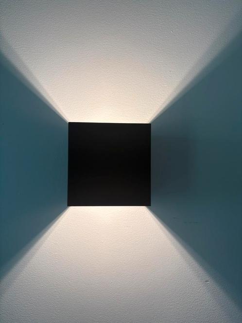 Kubus wandlamp twee stuks, Huis en Inrichting, Lampen | Wandlampen, Gebruikt, Ophalen of Verzenden