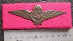 Bronzen Parawing Para Compagnie Nederlands Indië, Verzenden, Landmacht, Nederland, Embleem of Badge