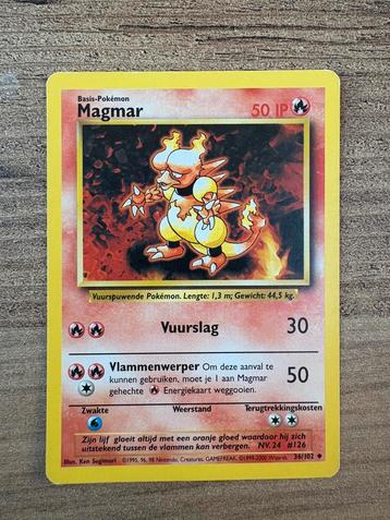 Magmar 36/102 Base Set NL (EXC) beschikbaar voor biedingen