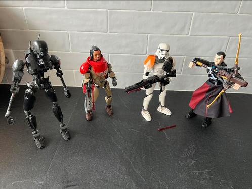 4x Lego Star Wars figuren (75120, 75524, 75525 & 75531), Kinderen en Baby's, Speelgoed | Duplo en Lego, Zo goed als nieuw, Lego