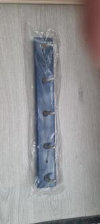 5 haaks kapstok blauw Nieuw, Wandkapstok, Ophalen of Verzenden, Zo goed als nieuw, Minder dan 100 cm