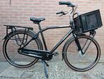 Gazelle Heavy Duty Herenfiets – 28 inch, Zwart, Fietsen en Brommers, Fietsen | Heren | Herenfietsen, Ophalen, Versnellingen, Zo goed als nieuw