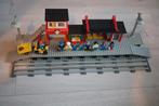 Vintage 12 Lego trein station 7824, Ophalen of Verzenden, Gebruikt, Complete set, Lego