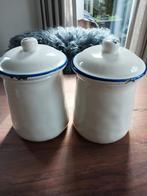 Grote Brynxz potte met deksel, Overige kleuren, Ophalen of Verzenden, Minder dan 50 cm, Glas