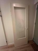 Mooie Glasdeur te Koop!, Doe-het-zelf en Verbouw, Deuren en Horren, Ophalen, Gebruikt, 80 tot 100 cm, 215 cm of meer