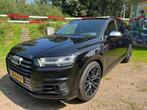 Audi SQ7 4.0 TDI 435pk Quattro Tiptronic 7pl 2016 Zwart, Auto's, SQ7, 435 pk, 7 stoelen, Zwart