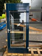 Deur dubbel glas hardhout, Ophalen, 200 tot 215 cm, Glas, Buitendeur