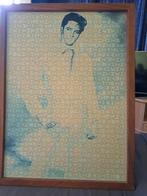 Elvis Puzzel in Houten Lijst, Ophalen, 500 t/m 1500 stukjes, Gebruikt, Legpuzzel