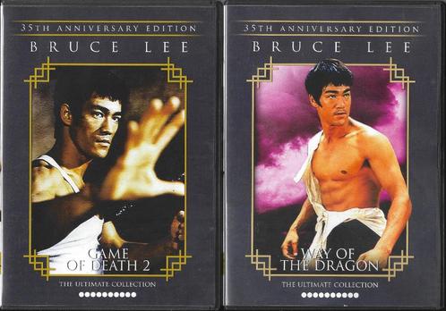 4 DVD's van Bruce Lee, Cd's en Dvd's, Dvd's | Actie, Zo goed als nieuw, Vanaf 16 jaar, Ophalen