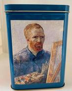 Blik: Vincent van Gogh 1890-1990. Hoogte 14 cm., Verzamelen, Blikken, Ophalen of Verzenden, Zo goed als nieuw, Overige, Overige merken