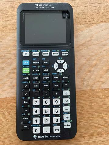 Texas instruments TI-84 Plus CE-T python edition beschikbaar voor biedingen