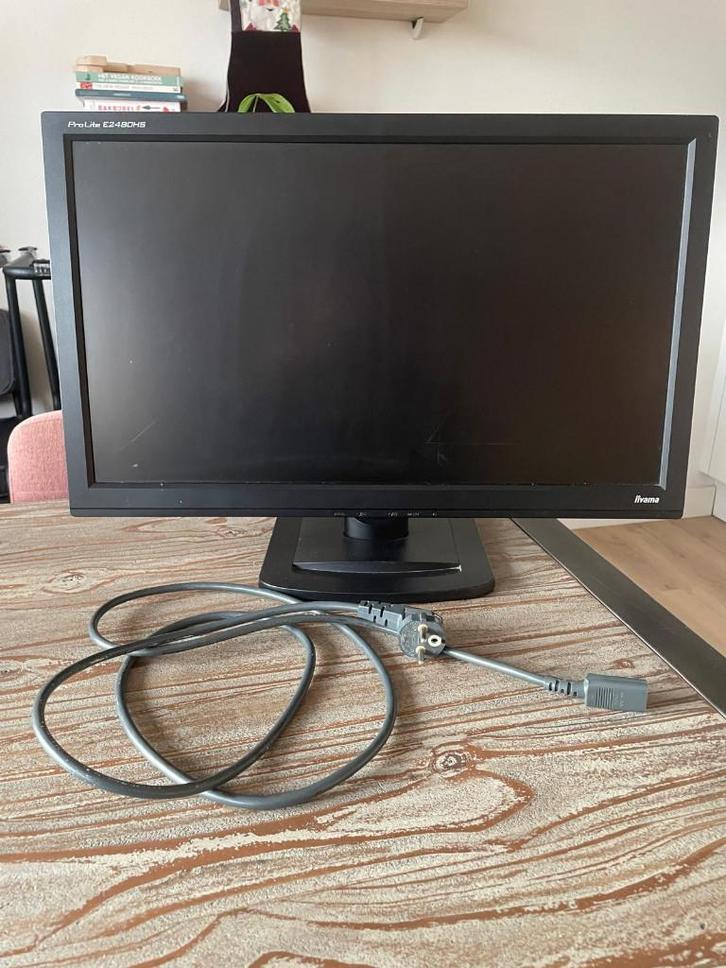 Beeldscherm iiyama ProLite E2480HS, Computers en Software, Monitoren, Zo goed als nieuw, 61 t/m 100 Hz, DVI, HDMI, VGA, Gaming