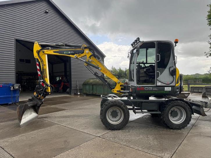 Wacker Neuson 6503-2 mobiele kraan | 6500 uur | Engcon, Zakelijke goederen, Machines en Bouw | Kranen en Graafmachines, Graafmachine