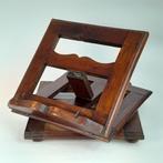 Antieke vintage boekenstandaard - houten boekenhouder, Ophalen of Verzenden