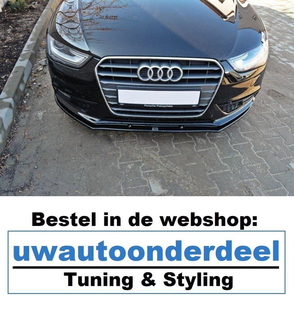 Maxton Design Spoiler Skirts Splitter Geschikt Voor Audi A4, Auto-onderdelen, Overige Auto-onderdelen, Audi, Nieuw, Verzenden