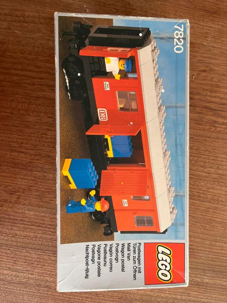 Vintage LEGO 7820 Postwagon, Kinderen en Baby's, Speelgoed | Duplo en Lego, Gebruikt, Lego, Complete set, Ophalen of Verzenden