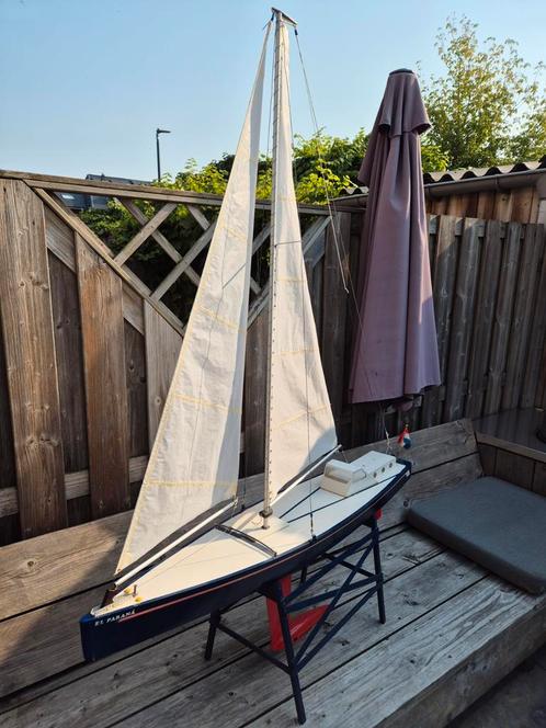 Zeilboot vaarklaar, Hobby en Vrije tijd, Modelbouw | Boten en Schepen, Gebruikt, Overige merken, Ophalen