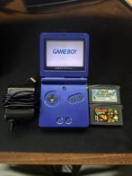 Gameboy Advance SP, Spelcomputers en Games, Spelcomputers | Nintendo Game Boy, Ophalen of Verzenden, Gebruikt, Game Boy Advance SP