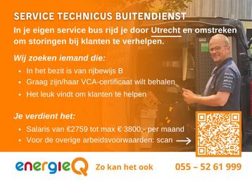Vacature buitendienst Utrecht beschikbaar voor biedingen