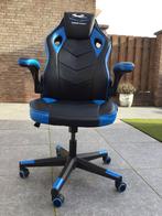 Jysk Gamestoel in goede staat!, Huis en Inrichting, Bureaustoelen, Ophalen, Blauw, Zo goed als nieuw, Gaming bureaustoel