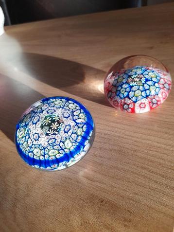Murano Millefiori Presse-papier Set beschikbaar voor biedingen