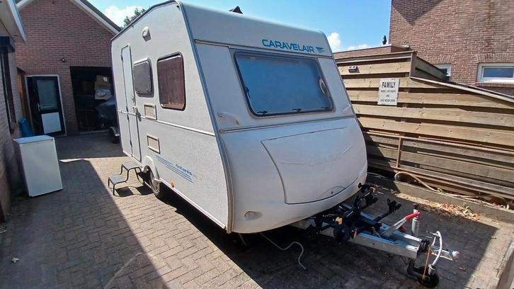 Caravelair antares 375 luxe, Caravans en Kamperen, Caravans, Bedrijf, tot en met 4, 500 - 750 kg, Treinzit, Caravelair, Dwarsbed