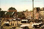 Amstelveld op Marktdag Amsterdam, Verzenden, Voor 1920, Ongelopen, Noord-Holland