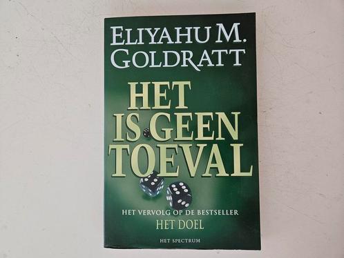 E.M. Goldratt - Het is geen toeval, Boeken, Wetenschap, Zo goed als nieuw, Ophalen of Verzenden