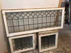 Glas-in-lood ramen, Doe-het-zelf en Verbouw, Glas en Ramen, Ophalen, Gebruikt, Minder dan 80 cm