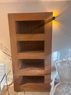 Massief Teak Jagerskast - 200x100x50 cm, Met plank(en), Gebruikt, 100 tot 150 cm, 200 cm of meer