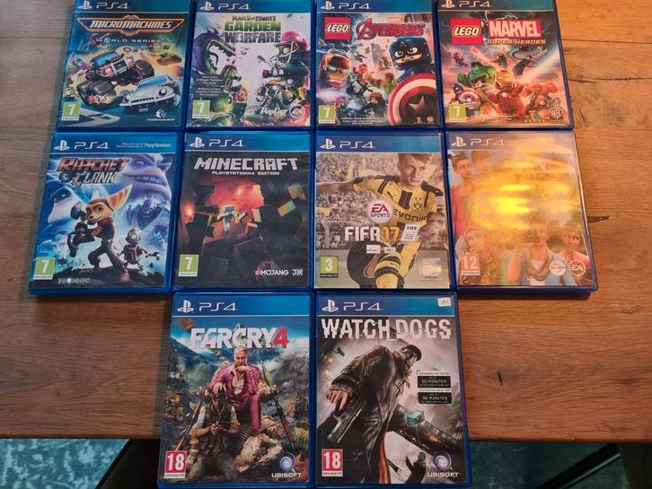 Meerdere PS4 games, Spelcomputers en Games, Games | Sony PlayStation 4, Gebruikt, Ophalen of Verzenden