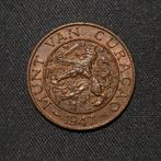 Curaçao 2 1/2 cent 1947, Postzegels en Munten, Munten | Nederland, Verzenden, Koningin Wilhelmina, Losse munt