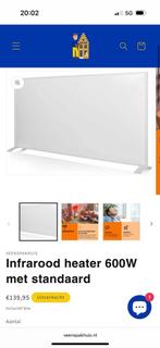 2x Nieuwe Infrarood Warmtepanelen 600W, Huis en Inrichting, Kachels, Ophalen, Nieuw, Elektrisch