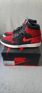 Jordan 1 Flyknit Bred maat 43, Kleding | Heren, Schoenen, Jordan, Ophalen of Verzenden, Zo goed als nieuw, Sneakers of Gympen