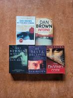 Dan Brown - 5 boeken, Boeken, Thrillers, Gelezen, Dan Brown, Ophalen of Verzenden, Nederland