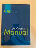 APA Publication Manual - 6th Edition, Ophalen of Verzenden, Gamma, Zo goed als nieuw, HBO