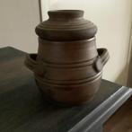 Keramiek pot, Overige kleuren, Aardewerk of Porselein, Ophalen of Verzenden, Zo goed als nieuw